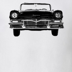 1957 Fairlane Grill View Light Color T Shirt