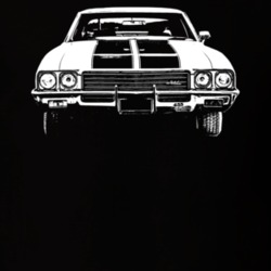 1971 Skylark Grill View Dark Color T Shirt