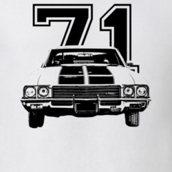 1971 Skylark Grill View With Year Light Color T Shirt