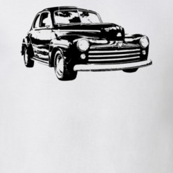 1947 Coupe Three Quarter View Light Color T Shirt