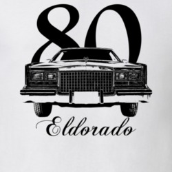1980 Eldorado Grill View With Year And Model Light Color T Shirt