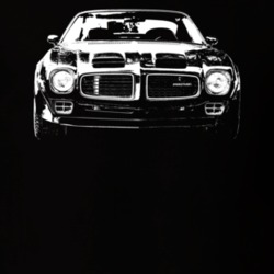 1973 Firebird Grill View Dark Color T Shirt