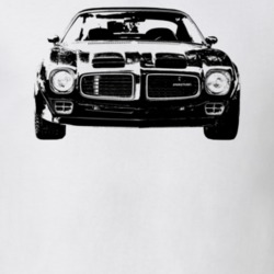 1973 Firebird Grill View Light Color T Shirt