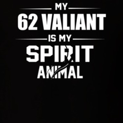 My 1962 Valiant Is My Spirit Animal Funny Dark Color T Shirt