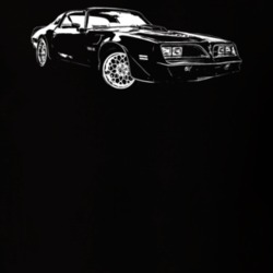 1978 Firebird Trans Am Tq View Dark Color T Shirt
