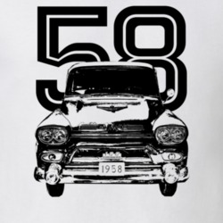 1958 Suburban Grill View With Year Light Color T Shirt