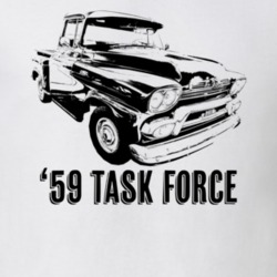 1959 9310 Side Angle With Model Year Light Color T Shirt