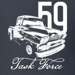 1959 9310 Side Angle With Year And Model Name Dark Color T Shirt