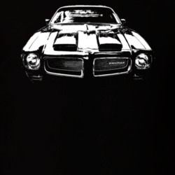 1970 Firebird Grill View Dark Color T Shirt