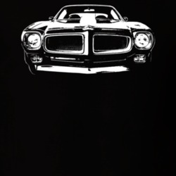 1971 Firebird Grill View Dark Color T Shirt
