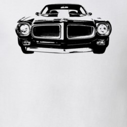 1971 Firebird Grill View Light Color T Shirt