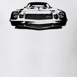 1980 Camaro Z28 Grill View Light Color T Shirt
