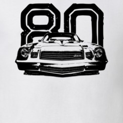 1980 Camaro Z28 Grill View With Year Light Color T Shirt