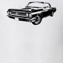 1963 Wildcat Three Quarter View Light Color T Shirt