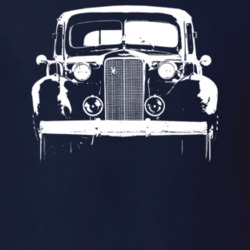 1937 Cadillac Grill View Dark Color T Shirt T Shirt