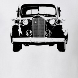 1937 Cadillac Grill View Light Color T Shirt T Shirt