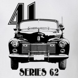 1941 Cadillac Series 62 Grill View With Year And Model Light Color T S