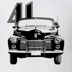 1941 Cadillac Series 62 Grill View With Year Light Color T Shirt T Shi