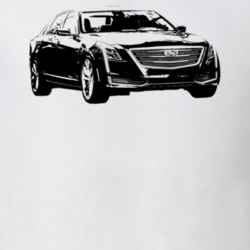 2017 Cadillac Ct6 Three Quarter View Light Color T Shirt
