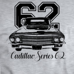 1962 Cadillac Series 62 Grill View With Year And Model Light Color T S