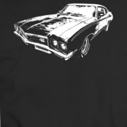 1971 Gran Sport Three Quarter View Dark Color T Shirt