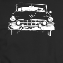 1951 Cadillac Series 62 Grill View Dark Color T Shirt