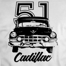 1951 Cadillac Series 62 Grill View With Year And Model Light Color T S