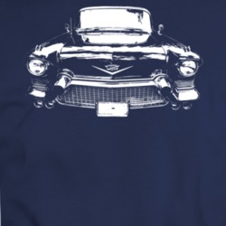 1957 Cadillac Eldorado Seville Grill View Dark Color T Shirt