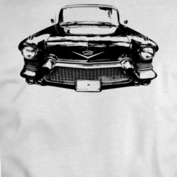 1957 Cadillac Eldorado Seville Grill View Light Color T Shirt