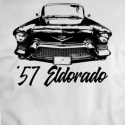 1957 Cadillac Eldorado Seville Grill View With Model Year Light Color 