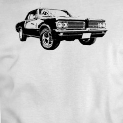 1964 Gto Three Quarter View Light Color T Shirt