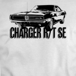 1969 Charger Rt Se Three Quarter View With Model Year Light Color T Sh