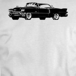1956 Eldorado Seville Side View Light Color T Shirt