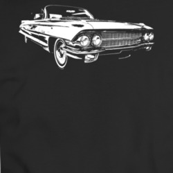 1962 Eldorado Three Quarter View Dark Color T Shirt