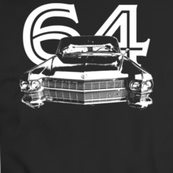 1964 Eldorado Grill View With Year Dark Color T Shirt