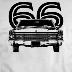 1966 Eldorado Grill View With Year Light Color T Shirt