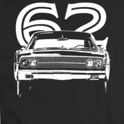 1962 Continental Grill View With Year Dark Color T Shirt