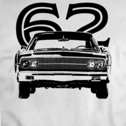 1962 Continental Grill View With Year Light Color T Shirt