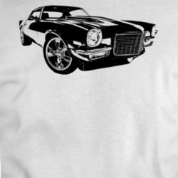 1971 Camaro Three Quarter View Light Color T Shirt