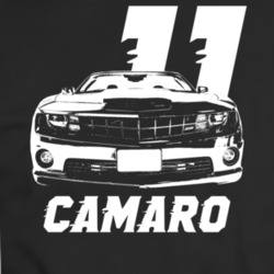 2011 Camaro Grill View With Year And Model Dark Color T Shirt
