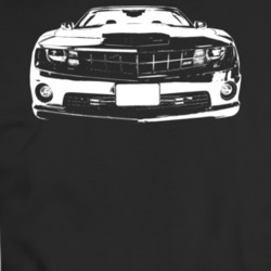 2011 Camaro Grill View Dark Color T Shirt