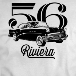 1956 Special Riviera Three Quarter View With Year And Model Light Colo