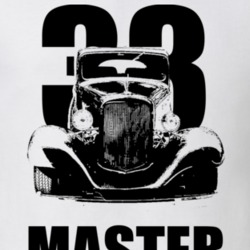 1933 Chevy Master Grill View With Model And Year T Shirt