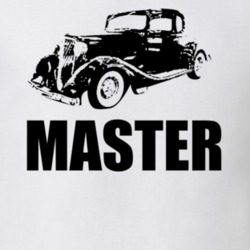1934 Chevy Master Grill View With Model T Shirt