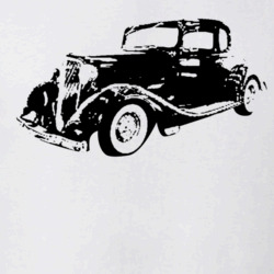 1934 Chevy Master 3 Point View Black With Year T Shirt