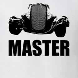 1934 Chevy Master Grill View Black With Model T Shirt