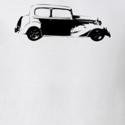 1934 Chevy Master Side View Black T Shirt
