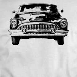 1953 Skylark Grill View Light Color T Shirt
