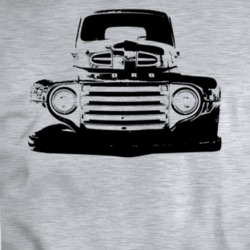 1949 F100 Grill View Heather Grey T Shirt