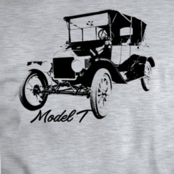 1916 Model T Three Quarter Angle View With Model Name Sport Heather Gr